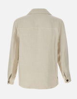 Giacca in lino foderata M75GBTM41 TES0M12300 ELEVENTY 