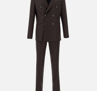 Completo due pezzi in lana vergine 43027 0002 BARBA 
