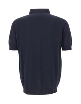 Polo in cotone crêpe PL1MCPAR CR14R890 FILIPPO DE LAURENTIIS 