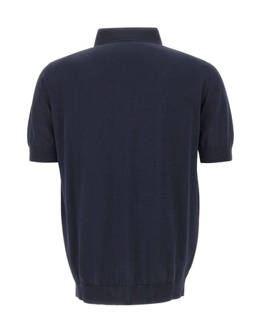 Polo in cotone crêpe PL1MCPAR CR14R890 FILIPPO DE LAURENTIIS 