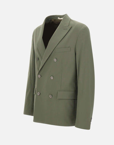 Giacca doppiopetto in misto cotone L0140199 5577 PAOLO PECORA 