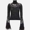 Maglia  in lana e mohair 4M170A N0990 BLUMARINE 