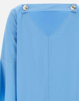 Abito in crepe chiffon CA4276TS058 X0547 LIU-JO 