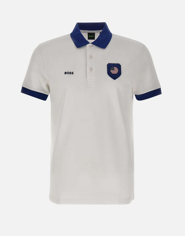 Polo "Paddy" con dettaglio bandiera paese 50559263 121 BOSS 