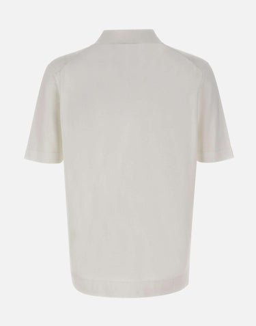 Polo in crêpe di cotone PL0MCSK CR14R001 FILIPPO DE LAURENTIIS 