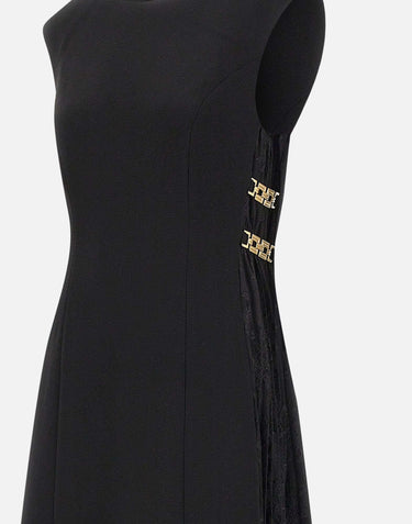 "Milena midi dress" 25031153 BLACK REBECCA VALLANCE 