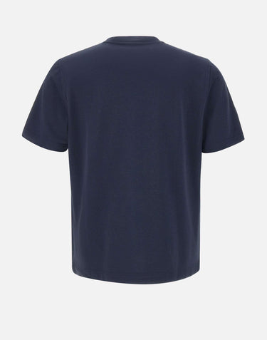 T-shirt in modal e cotone DK87110 BLU DIKTAT 