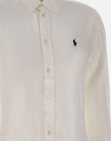 Camicia in lino 211970730 518 POLO RALPH LAUREN 