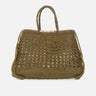 Borsa a mano "Santa Cano" 8881 KAKI DRAGON DIFFUSION 
