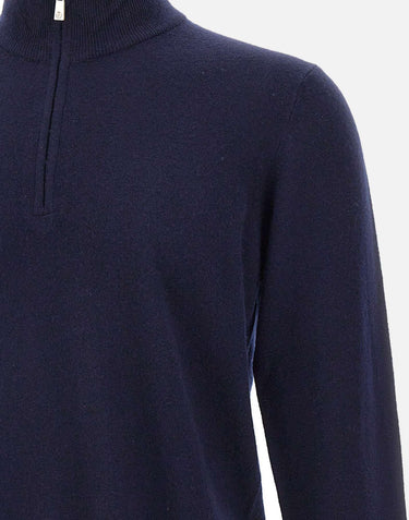 Maglia lana e cashmere DC918038 NAVY DELLA CIANA CASHMERE 