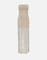 Abito lungo a tubino con pizzo floreale 115700 039 ROTATE BIRGER CHRISTENSEN 