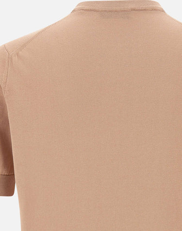 Maglia in crêpe di cotone<BR/> GC1MC CR14R300 FILIPPO DE LAURENTIIS 