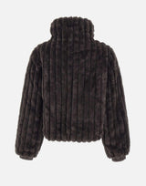 Giacca reversibile in pelliccia animal free D31352W VERY2140009 SAVE THE DUCK 