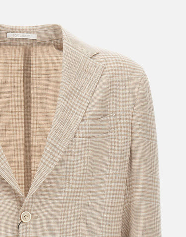Blazer in misto lino e lana M75GIAC12 TES0M00302 ELEVENTY 