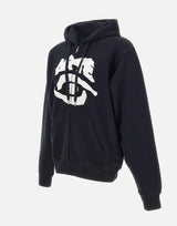 "Eye front zip hoodie" 247HJ 1 ARTE ANTWERP 