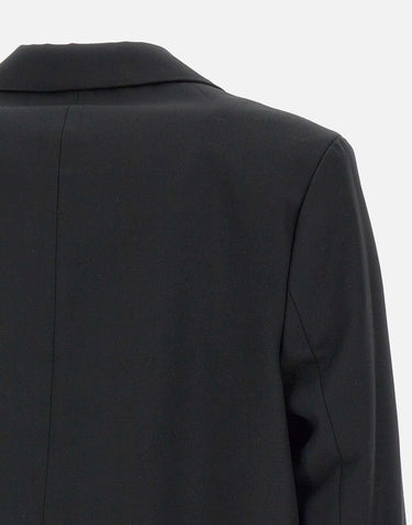 Blazer in  lana "Seydou "<BR/> MFW24SEYDOUBLA BLACK SEFR 