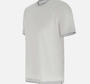 T-shirt in cotone supima DK87105 BIANCO DIKTAT 