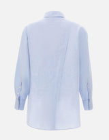 Camicia "Boyfriend" in misto cotone e lino CFWWSI2013 FRUT52953131 WOOLRICH 