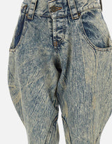Jeans pinocchietto a palloncino VAQ11P008 BLUE VAQUERA 