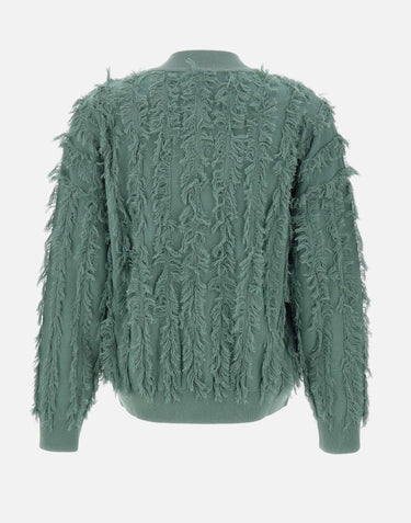 Giacca bomber con lavorazione sfilacciata 392009 047 KANGRA 