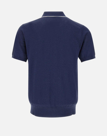 Polo  in maglia rasata 100023 048 KANGRA 