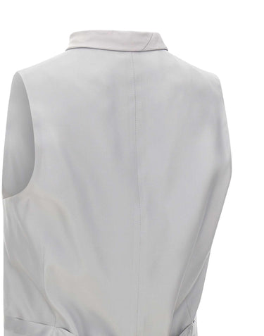 Gilet e cravatta da cerimonia in misto seta 91CT06 3197183013 CORNELIANI 