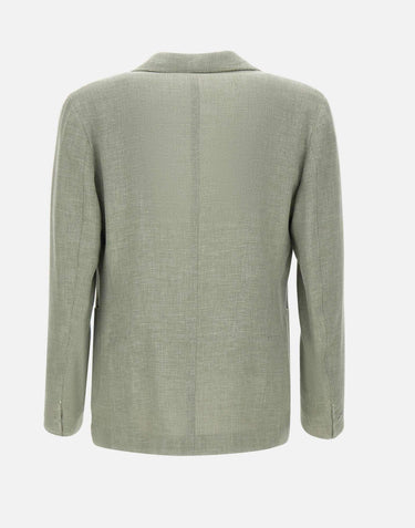 Blazer in misto lino e lana M75GIAC12 TES0K02407N ELEVENTY 