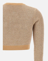 Top "Daily" in maglia con paillettes MK56T57E2 EA2 ELISABETTA FRANCHI 