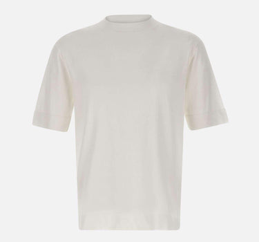 T-shirt in crêpe di cotone TS0MCOV CR14R001 FILIPPO DE LAURENTIIS 