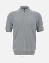 Polo in cotone con mezza zip M76MAGM90 MAG0M00808 ELEVENTY 