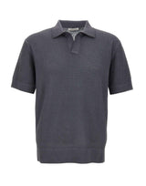 Polo traforata in cotone vintage 301223 033 KANGRA 