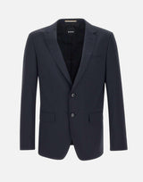 Blazer "H Huge" in lana rigenerata 50537537 404 BOSS 