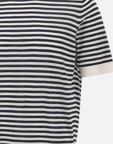 T-shirt in cotone a righe TS0MC CR14R18920 FILIPPO DE LAURENTIIS
