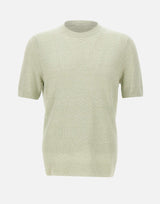 Maglia in misto lino e cotone 57169 18668410 GRAN SASSO 