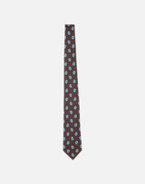Cravatta in seta con motivo paisley UCRVKRC02M9711 000 KITON 