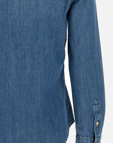 Camicia "Bsr" in denim di cotone 211969458 001 POLO RALPH LAUREN 