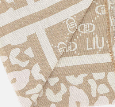 Stola con logo 2F5040T0300 30003 LIU-JO 