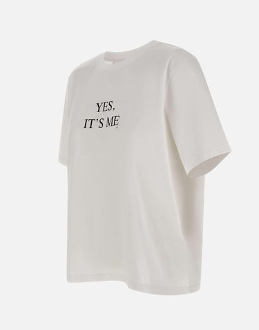T-shirt "Yes it's me" 1425JTS006986A WHITE VICTORIA BECKHAM 