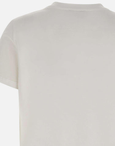 T-shirt in jersey con logo ricamato MA71G61E2 270 ELISABETTA FRANCHI 