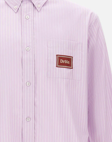 Camicia "Rayée Drôle" SH240 CO287LAV DROLE DE MONSIEUR 
