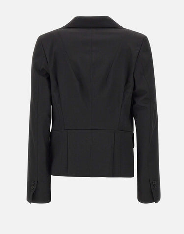Blazer in viscosa S52BN0143 M35227900 MM6 MAISON MARGIELA 