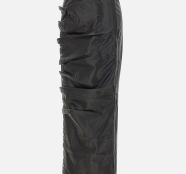 Gonna midi in pelle 115136 100 ROTATE BIRGER CHRISTENSEN 