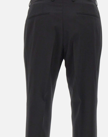 Pantaloni slim fit in misto lana 50555293 001 BOSS 