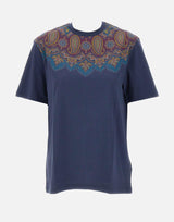 T-shirt stampa multicolor WRMA0005 AKB23B0310 ETRO 