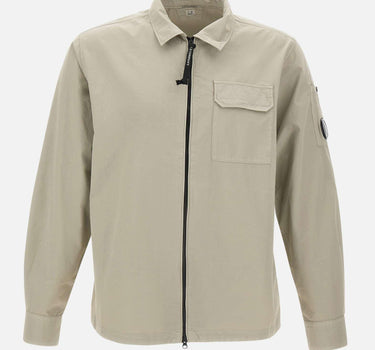 Giacca in gabardine con zip 20CMOS705A 110143G904 C.P. COMPANY 