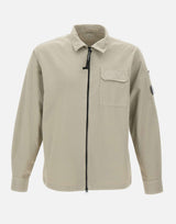 Giacca in gabardine con zip 20CMOS705A 110143G904 C.P. COMPANY