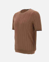 Maglia in seta a maniche corte 43116 23510168 GRAN SASSO 