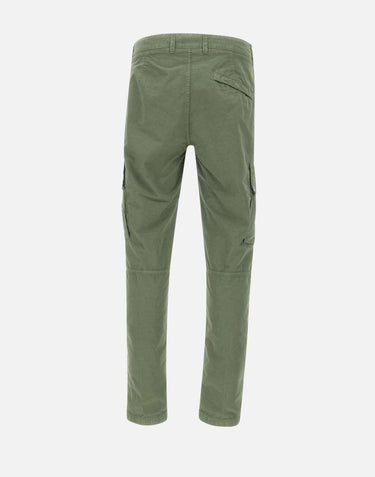 Pantaloni in tela di cotone biologico garzato 3100303S00WA V0159 STONE ISLAND 