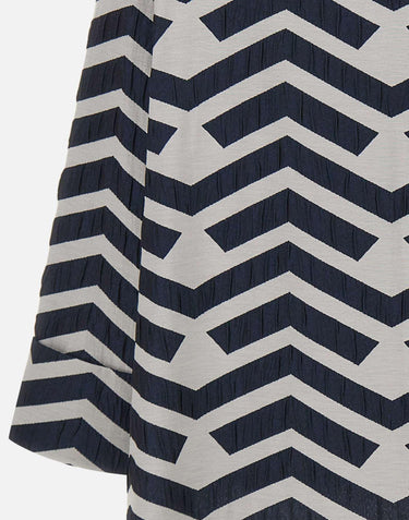 Giacca casual con fantasia geometrica 261097 4252 JOSEPH RIBKOFF 