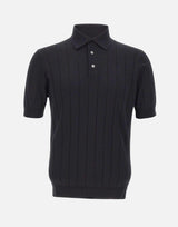 Polo in crepe di cotone PL1MC CR14C990 FILIPPO DE LAURENTIIS 